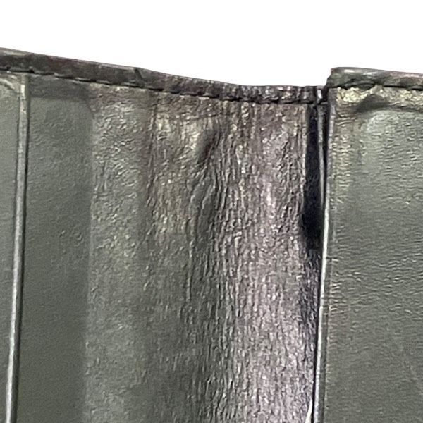 Bottega Veneta Intrecciato Black Long Wallet Bifold Wallet Unisex