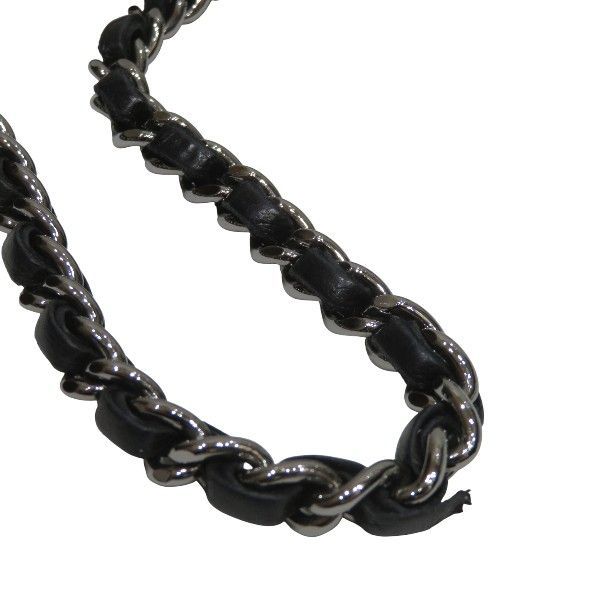 Chanel Accessory Pouch Lambskin Bag Handbag Women