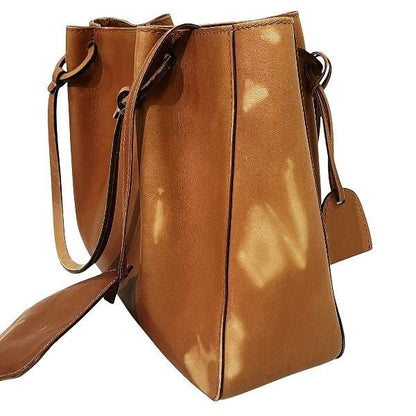 Gucci 101919 Brown Leather Bag Tote Bag Women