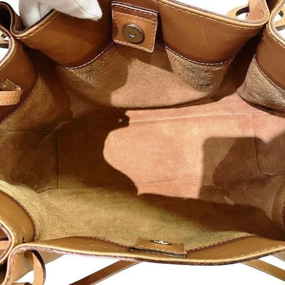 Gucci 101919 Brown Leather Bag Tote Bag Women