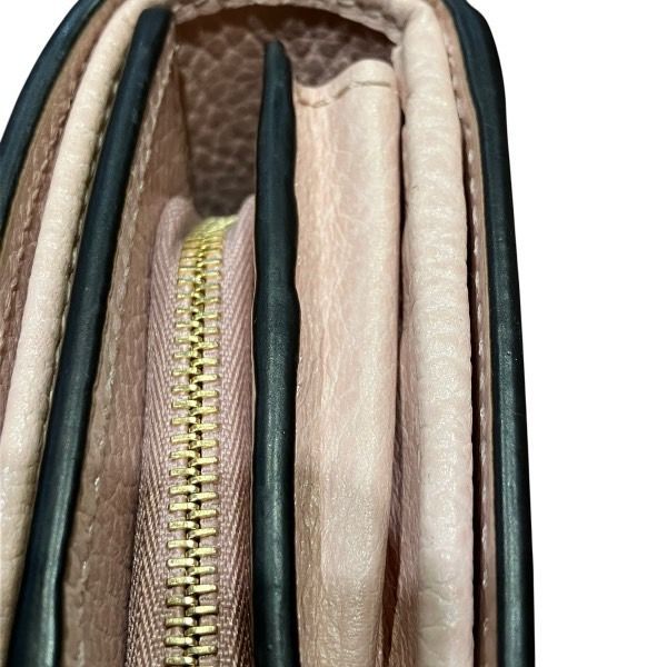 Gucci GG Supreme Double G Bicolor Medium Wallet 598587 Bifold Wallet Women