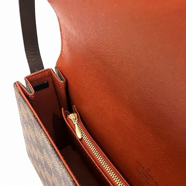 Louis Vuitton Damier Ebène Tribeca Ron N51160 Bag Shoulder Bag Handbag Women