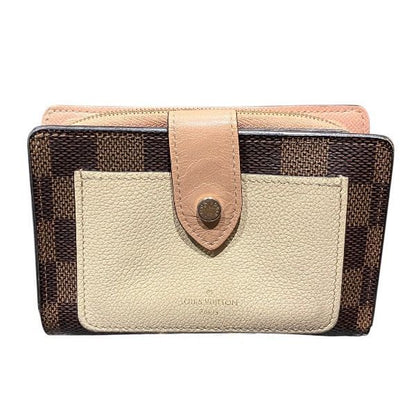 Louis Vuitton Damier Portefeuille Juliette N60380 Bifold Wallet For Women