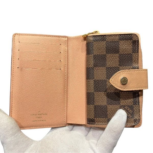Louis Vuitton Damier Portefeuille Juliette N60380 Bifold Wallet For Women