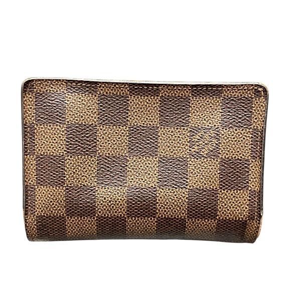 Louis Vuitton Damier Portefeuille Juliette N60380 Bifold Wallet For Women