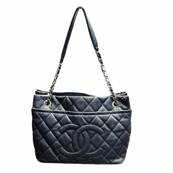 Chanel Matelasse Coco Mark A67294 Blue Label Bag Shoulder Bag Women
