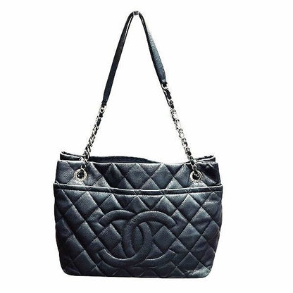Chanel Matelasse Coco Mark A67294 Blue Label Bag Shoulder Bag Women