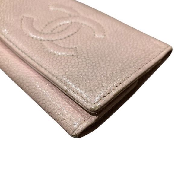 Chanel Coco Mark Caviar Skin A13502 Branded Accessories Key Case Ladies