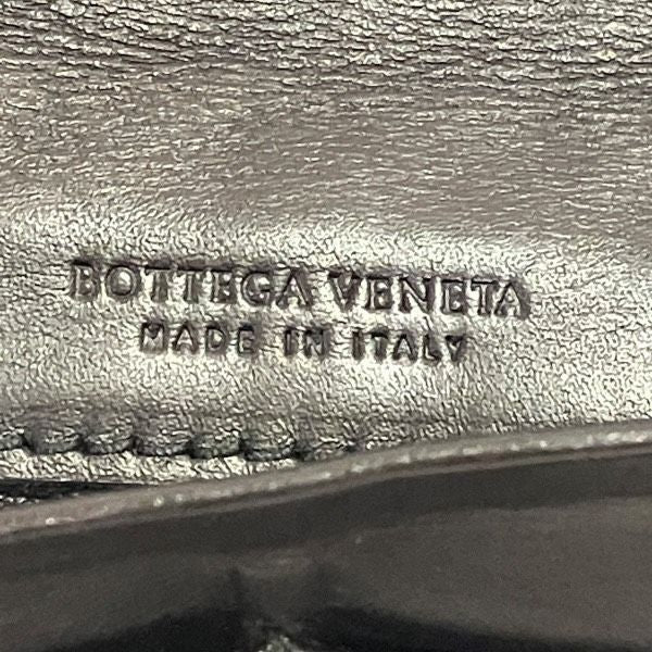 Bottega Veneta Intrecciato Black Long Wallet Bifold Wallet Unisex