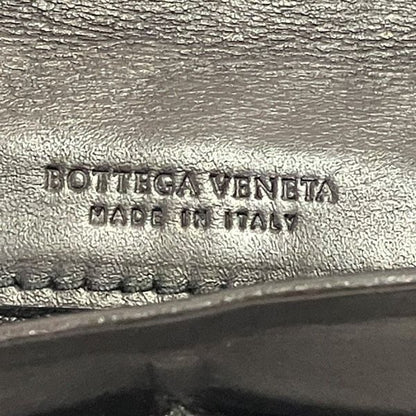 Bottega Veneta Intrecciato Black Long Wallet Bifold Wallet Unisex