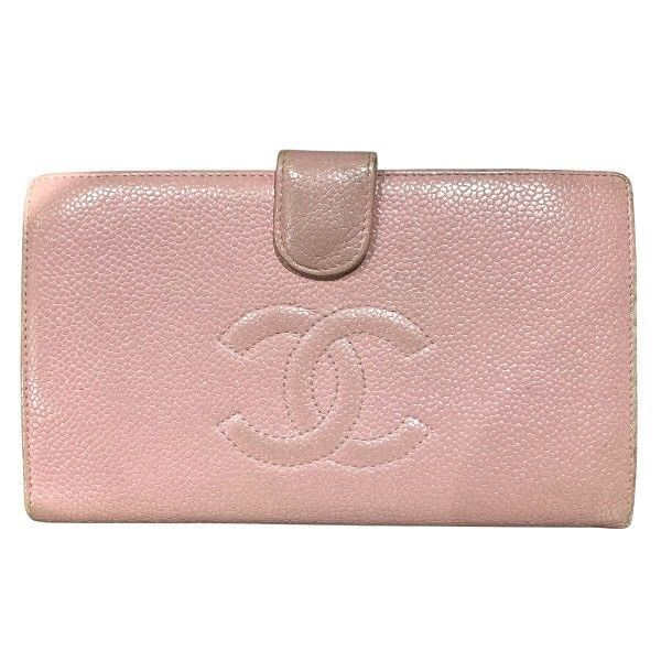 Chanel Coco Mark A01429 Long Wallet Bifold Wallet Ladies
