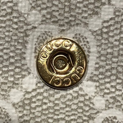 Gucci GG Supreme Double G Bicolor Medium Wallet 598587 Bifold Wallet Women