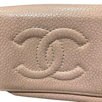 Chanel Coco Mark Caviar Skin A13502 Branded Accessories Key Case Ladies