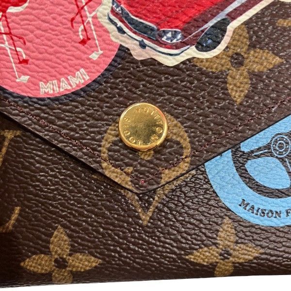 Louis Vuitton Monogram Portefeuille Victorine M62151 Trifold Wallet For Women