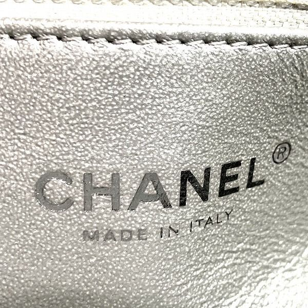 Chanel Matelasse Chain Shoulder Metallic Silver Bag Shoulder Bag Women