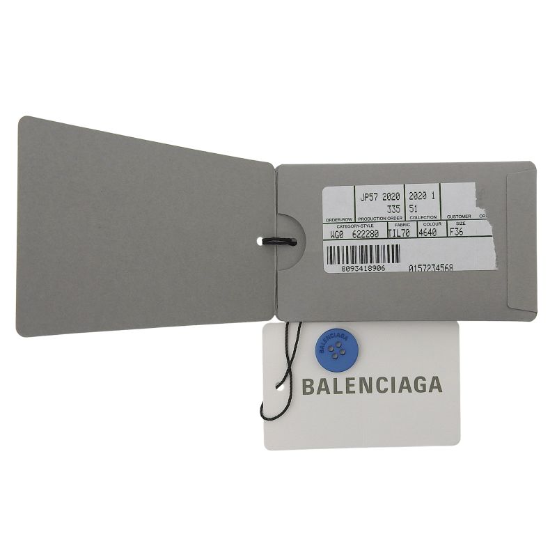 Balenciaga 2020 622280 Dotted Asymmetrical Pleated Skirt Blue 36 Made In Italy