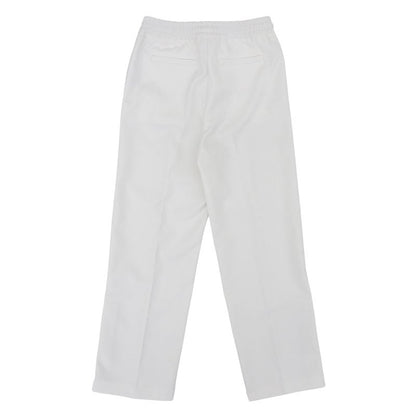 Gucci 810515 GG Jacquard Pants Zip Hem Web Line White XS Genuine