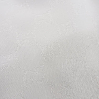 Gucci 810515 GG Jacquard Pants Zip Hem Web Line White XS Genuine
