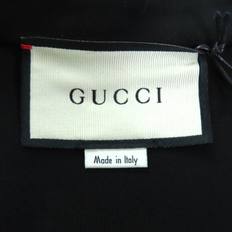 Gucci 457032 Web Trim Short A-line Long Sleeve Plain Office Style Dress/dress