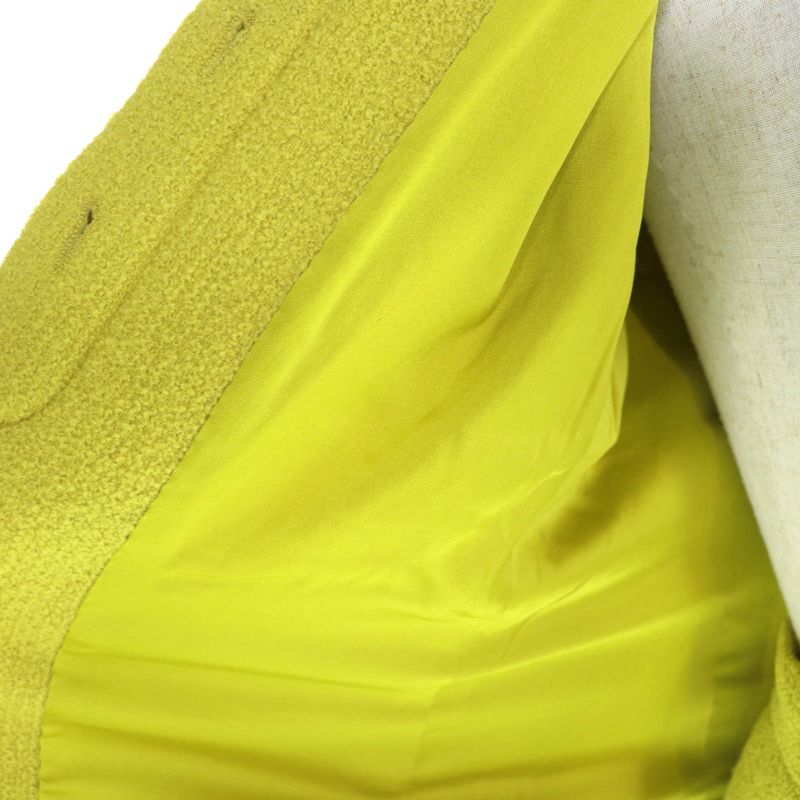 CHANEL Vintage Tweed Jacket With Coco Mark Buttons + Flared Skirt Setup