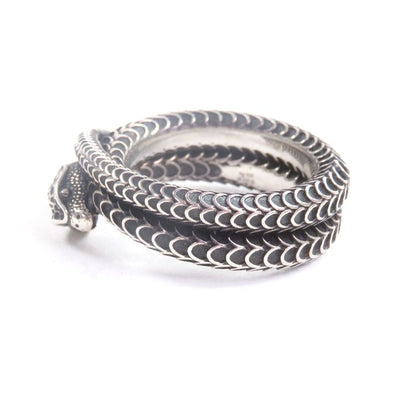 Gucci Ag925 Garden Snake Ring - Ring Accessory - Silver 20 (size 20 Equivalent)