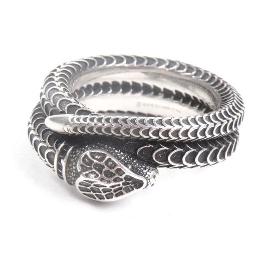 Gucci Ag925 Garden Snake Ring - Ring Accessory - Silver 20 (size 20 Equivalent)