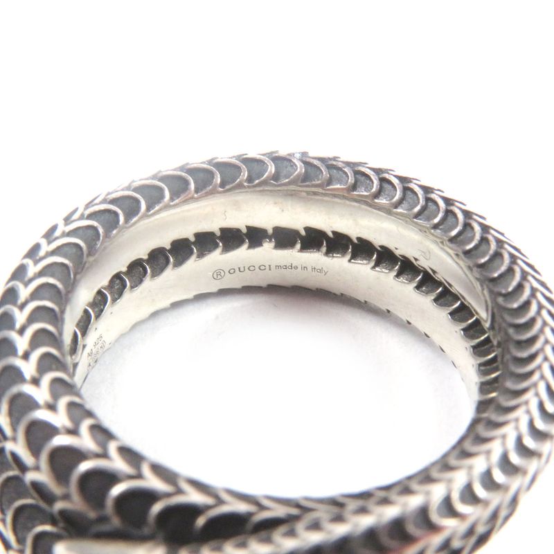 Gucci Ag925 Garden Snake Ring - Ring Accessory - Silver 20 (size 20 Equivalent)