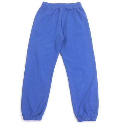 Celine 2z056052h 100% Cotton Logo Print Sweatpants Jogger Pants Blue L Made In