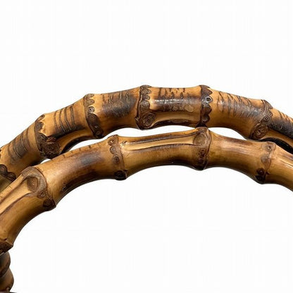 Gucci Bamboo Diana 002-8260 Brown Leather Bag Handbag Women