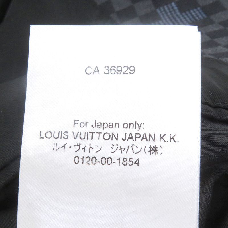 Louis Vuitton 23SS Jet Pocket Jumper Damier Cross LV Logo Hardware Blouson