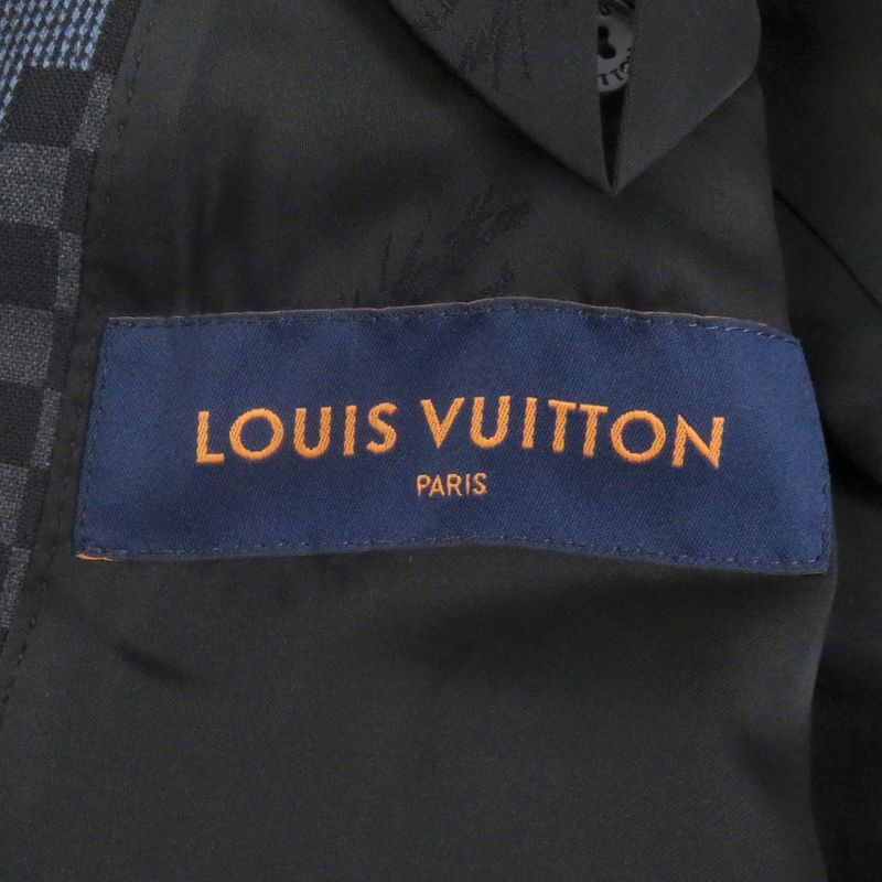 Louis Vuitton 23SS Jet Pocket Jumper Damier Cross LV Logo Hardware Blouson