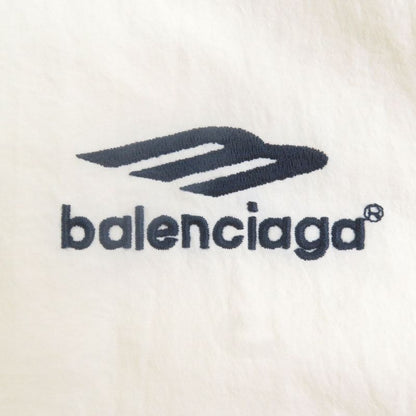 Balenciaga 23SS 746483 Sport Icon Track Blouson Jacket Ivory S Made In Italy