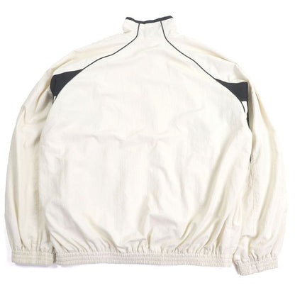 Balenciaga 23SS 746483 Sport Icon Track Blouson Jacket Ivory S Made In Italy
