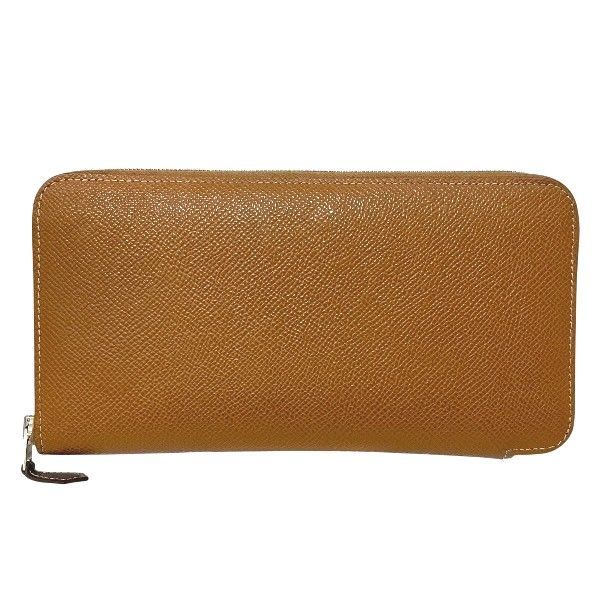 Hermes Azap Long Silk Inn DB Engraved Long Wallet Unisex