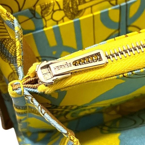 Hermes Azap Long Silk Inn DB Engraved Long Wallet Unisex