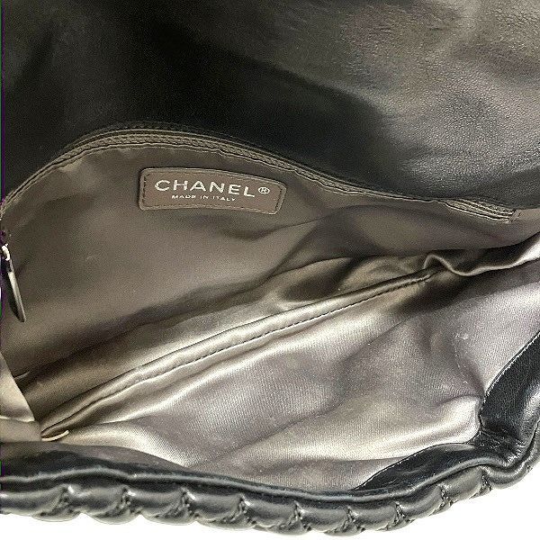 Chanel Bubble Quilt Black Bag Handbag Shoulder Bag Women