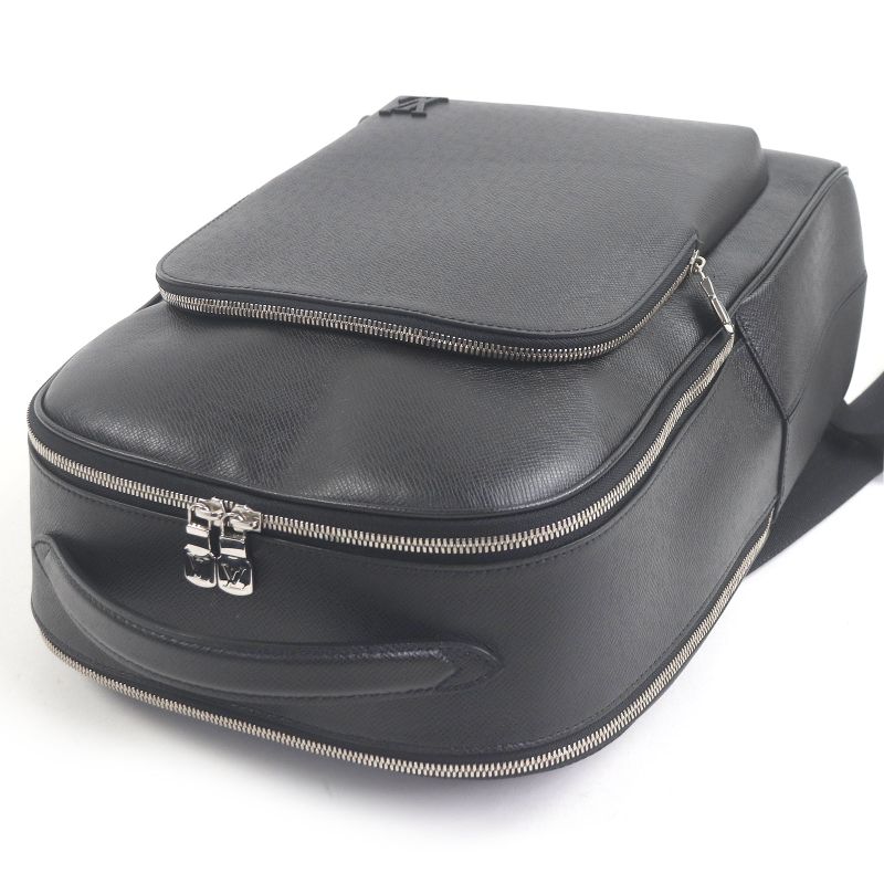 Louis Vuitton M30977 Avenue Backpack Taiga Leather LV Logo Backpack Sac Daypack