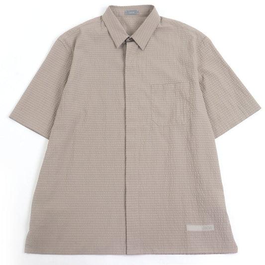 DIOR Homme 033c508c810b Checkered Logo Patch Soccer Short Sleeve Short Sleeve