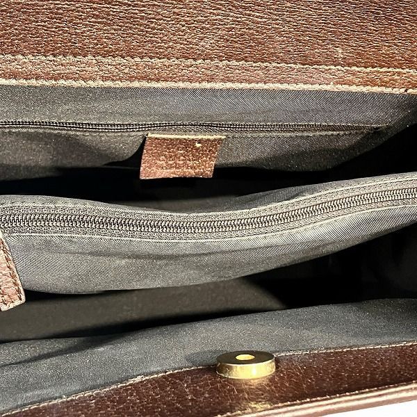 Gucci Bamboo Diana 002-8260 Brown Leather Bag Handbag Women