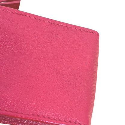 Chanel Coco Mark Caviar Skin Red Cell Phone Case Branded Accessories Pouch