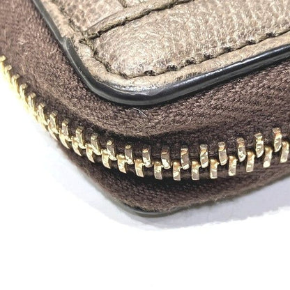 Gucci Off-dia Zip Around Wallet 644333 GG Supreme Coin Case Women