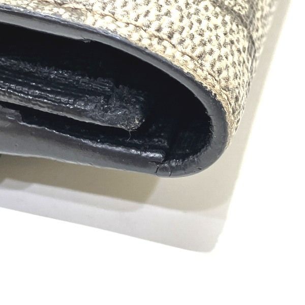 Gucci GG Supreme 212104 W-hook Long Wallet With Charm Trifold Women