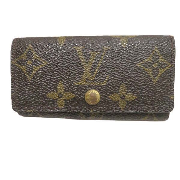 Louis Vuitton Monogram Multicles 4 M62631 Key Case Unisex