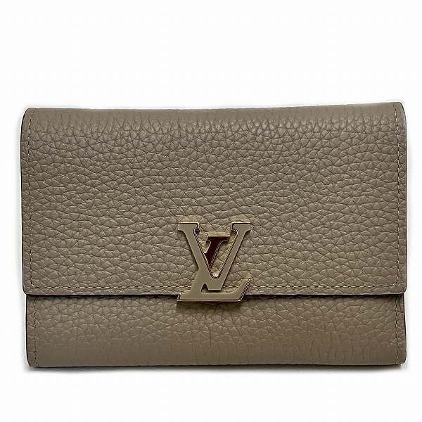 Louis Vuitton Portefeuille Capucines Compact M62159 Trifold Wallet Women