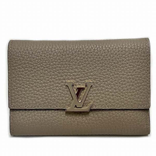 Louis Vuitton Portefeuille Capucines Compact M62159 Trifold Wallet Women