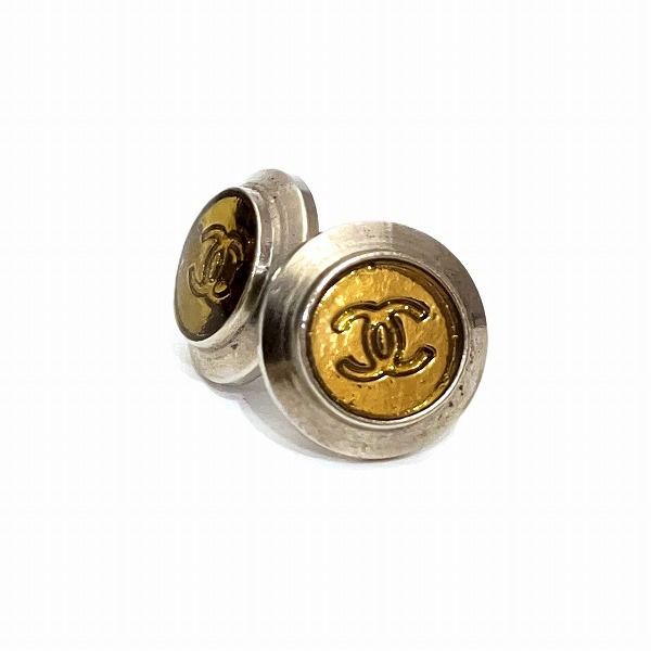 Chanel Coco Mark Round Earrings 99A Brand Accessories Earrings Ladies