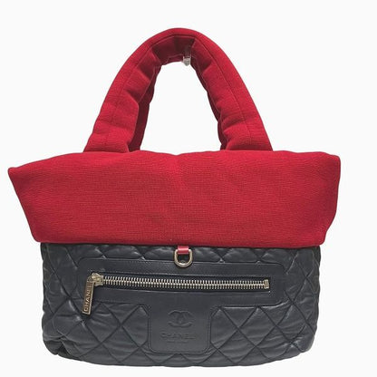 Chanel Matelasse Coco Cococoon Small Tote A47108 Reversible Bag Handbag Tote