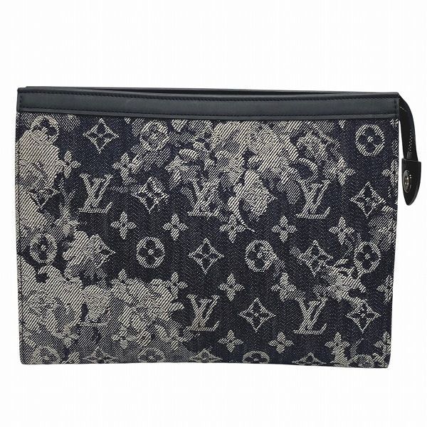 Louis Vuitton Monogram Tapestry Pochette Voyage MM M80034 Bag Second Bag Clutch