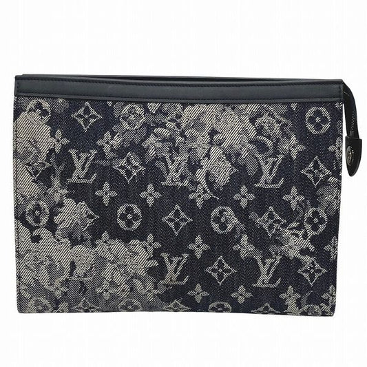 Louis Vuitton Monogram Tapestry Pochette Voyage MM M80034 Bag Second Bag Clutch