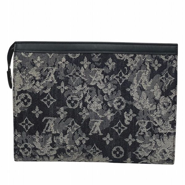 Louis Vuitton Monogram Tapestry Pochette Voyage MM M80034 Bag Second Bag Clutch